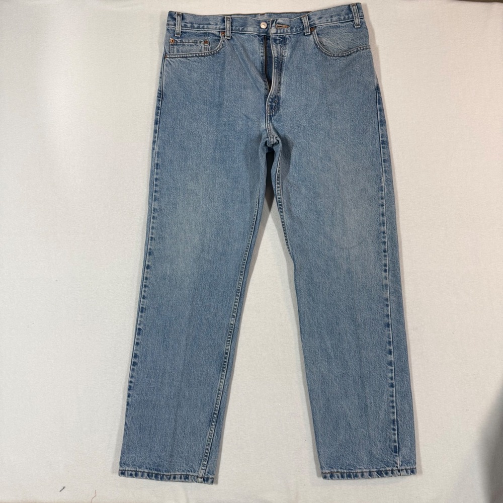Levi's 505 Jeans Mens 38x32‎ (Fits 36x32) Regular Fit Straight Leg Vintage